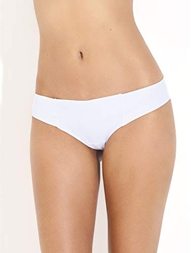 Kit 6 Calcinhas Biquíni, Bonjour Lingerie, Feminino, 2 Brancas , 2 Pretas , 2 Camurças, M