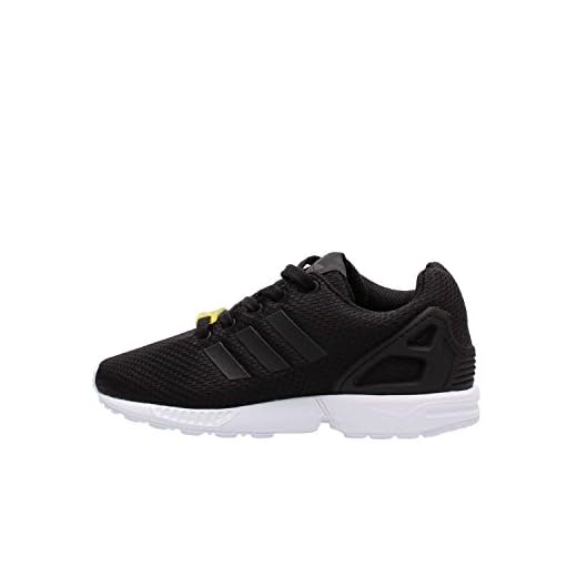 Adidas unisex barn Zx Flux K M21294 träningsskor, Black Black Black Footwear White - 4 UK
