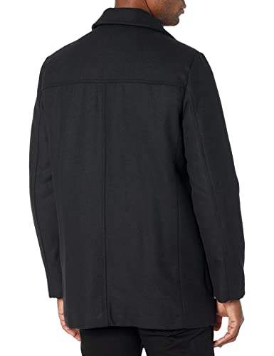 Image of Dockers Men's Weston Wool Blend Coat With Scarf (Regular and Big & Tall)