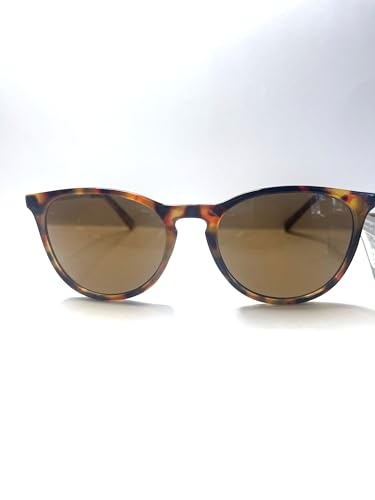 Foster Grant Sunglasses Maxblock Round shape Havana brown tortoise and gold color. Pantos style. CC18032