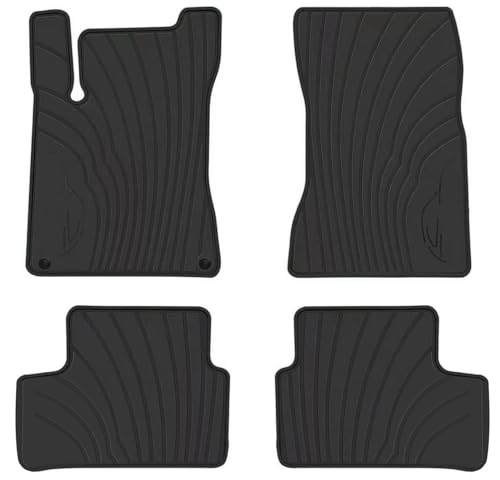 Floor Mats for Mercedes Benz GLA 250 (2021-2026) & CLA 250 (2020-2026), Custom Fit Mercedes 2020-2023 Benz A/B Class Floor Liners All Weather Rubber Protection Mats Heavy Duty Odorless