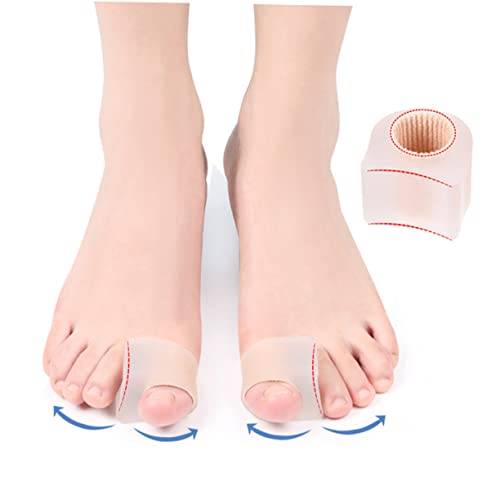 HAPINARY 2 Pairs Splitter Covers Bunion Correctors Spacer Foot Care Supplies Separators Reusable Spacer For Women Separators for - Thumbnail 5