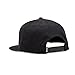 Fox Racing Fox Head Snapback HAT, Black/Charcoal, One Size