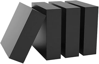 Vulcanized Rubber Flat Board Plate Sheet Shock Absorber Pad Select Size (100mm*100mm*12mm, 2)