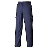 Portwest C701 Durable Reinforced Combat Trouser Navy, 44