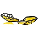 Can-Am 715000733 Yellow/Black ATV Handlebar Wind Deflector
