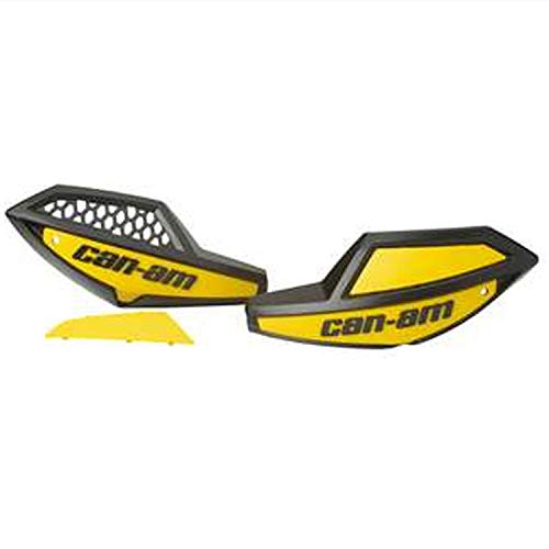 Can-Am 715000733 Yellow/Black ATV Handlebar Wind Deflector