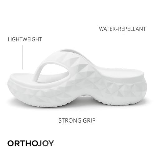 Image of ORTHO JOY Orthopedic Slippers for Women | Arch & Heel Support EVA Slippers | Lightweight, Non-Slip Comfort Footwear for Foot Pain Relief - Indoor & Outdoor Friendly