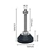 WDZAIDN Adjustable feet,Machine Tool Leveling Feet, 10-Piece Set of Adjustable Foot Cups, Solid Rubber Base, Hinged Feet, Furniture Legs, Leveling Feet(50*m12*100mm)