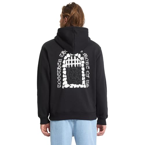 Volcom Noder Hoodie M sweat capuche homme vêtement skate noir m - 2