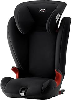 BRITAX RÖMER KIDFIX SL BLACK SERIES, car seats 4 to 12 years, ISOFIX car seat, child from 15 to 36kg (Group 2/3), Cosmos Black