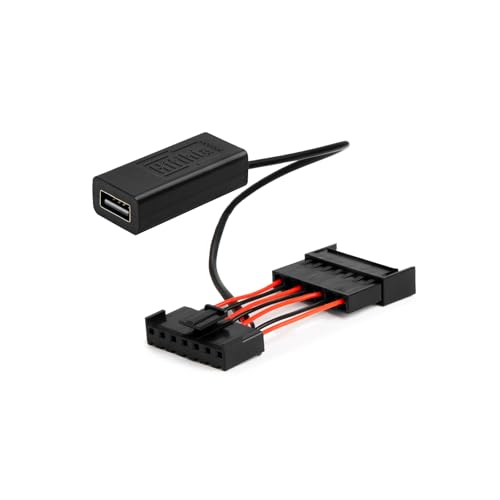 Hifihia 7-Pin Type A Plug & Play Dashcam Power Adapter, Rear View Mirror Connector for 2019-2020 Toyota 4RUNNER, 2006-2009 Lexus GX470, 2007-2009 RX350, Nissan & Mitsubishi