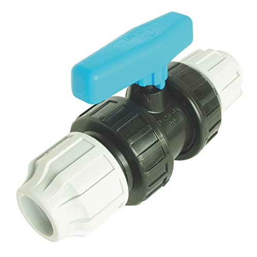 Vanne à compression PE Ø25 SOMATHERM haute pression 16 bars durable - 5