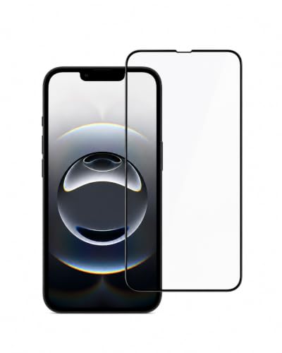Image of Tempered Glass Screen Protector for iPhone 16e, iPhone 17e, iPhone 14, iPhone 13 Pro, iPhone 13 (6.1 Inch) | 9H Hardness | Edge-to-Edge Coverage | HD Clear | Anti-Scratch | Bubble-Free | Easy Installation | Pack Of 1