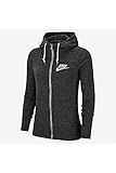 Nike Gym Vintage FZ Hoody, Black/Sail, Small