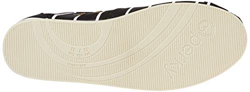 Alpargata Nilo Unissex Perky Shoes Bege Preto Listrado 41