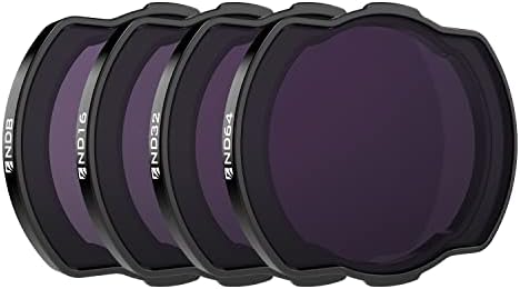 Freewell Standard Day – 4Pack ND8, ND16, ND32, ND64 Filters Compatible with Avata Drone(NOT Compatible with AVATA 2)