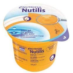 Nutricia Italia Acqua Gelificata, Arancia - Pacco da 12 x 125 gr - Totale: 1500 gr