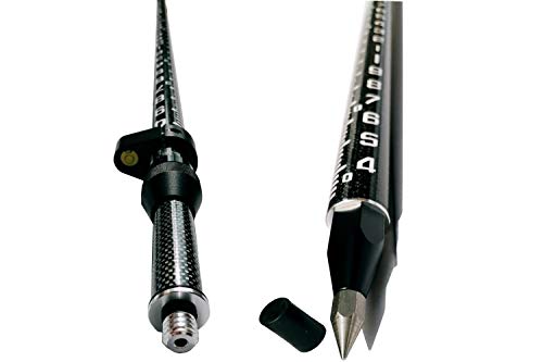 Carbon Fiber GPS pole, GPS Poles with Snap-Lock for Land Surveying & Engineering GPS/GNSS accessory and instruments (GLS26B)