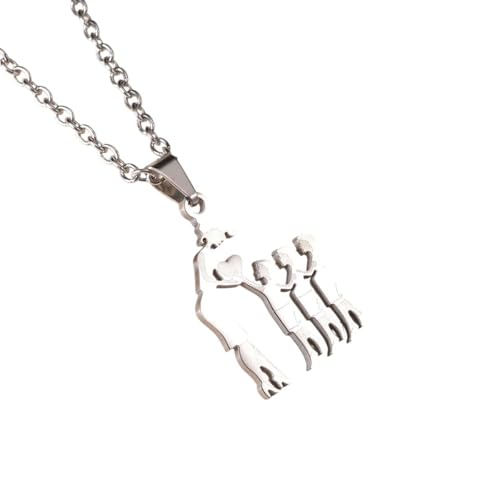 Collier Famille en Acier Inoxydable : Le Lien Unique entre Mère et Enfants