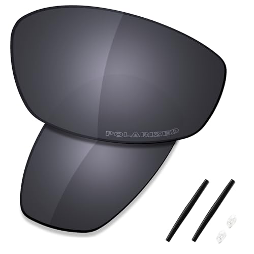 Image of SAUCER Premium Replacement Lenses & Rubber Kits for Oakley Whisker OO4141 | UV400 Protection, Anti-Scratch, Precise Fit