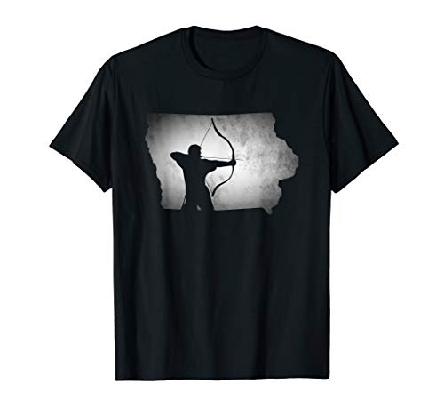 Iowa Bow Hunter Deer Hunting T-Shirt