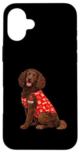 American Water Spaniel Mom I Love Mom �n�[�g �^�g�D�[ �X�}�z�P�[�X iPhone 16 Plus �p