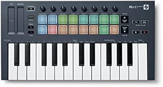 Novation FLkey Mini  Portable 25-Key, USB, MIDI Keyboard Controller with FL Studio Integration for Music Production