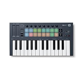 Novation FLkey Mini — clavier maître MIDI USB portatif de 25 touches avec intégration de FL Studio pour la production… - Les Beatles, Paul McCartney, John Lennon, RIngo Starr, George Harrison