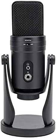 G-Track Pro - profesjonalny mikrofon USB z interfejsem audio, czarny