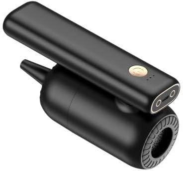 Miniatura 7 de Limpiadores de computadora, teclado de automóvil, limpiador de PC, soplador de aire eléctrico con aspiradora inalámbrica, luz LED, plumero de aire