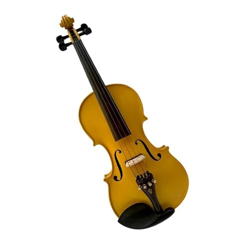Violín Eléctrico Profesional De 4 Cuerdas De Arce Amarillo Hecho A Mano 4/4