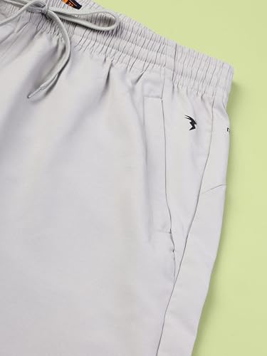 Image of TECHNOSPORT Mens Regular Fit Solid Woven Track Pant for Activewear, Regular Use and Quick Dry, (Non- Stretchable)