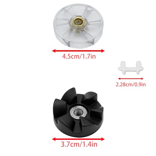 Set de engranajes de repuesto para licuadora NutriBullet 600W Pro 900W miniatura 3
