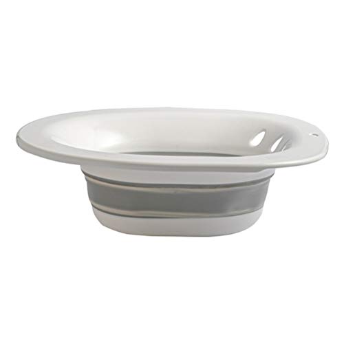 Enkomy Baignoire De Siège pour Les Toilettes Lavabo Bidet Bidet Baignoires De Hanche en Plastique Pliable pour Les Soins Post-Partum Les Femmes Enceintes Utilisent Un Bidet Privé