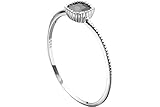  Clio Blue Ring Sissi Mademoiselle aus Sterling-Silber 925, schwarz, 0,6 g, Größe 52