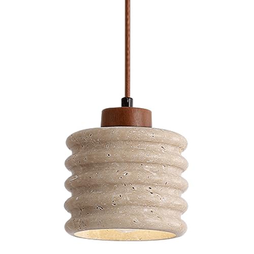 Lampe à suspension en marbre CMBSSTFC style industriel E27 pour couloir et chambre