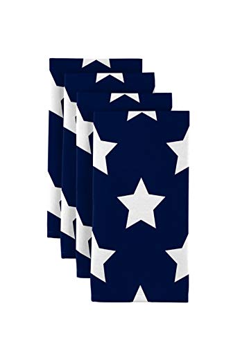 Servilletas de Tela Milliken Freedom Stars Blancas Set 12 miniatura 1