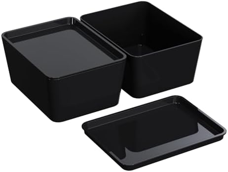Amazon.com - Multipurpose Stackable Storage Containers: 2 Pcs 7x10 ...
