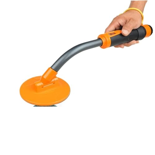 JKELPV Metal Detector Barra de inducción de Pulso portátil de Alta sensibilidad, Puntero subacuático Totalmente Impermeable, 35m/115 pies Herramientas para Buscar Tesoros(Orange HS-07)