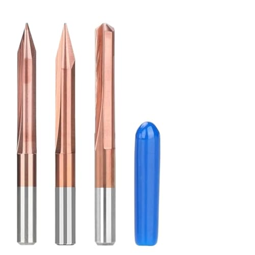 Fraise à graver CNC 20 degrés pour circuits imprimés PCB et micro-lettrage - 2