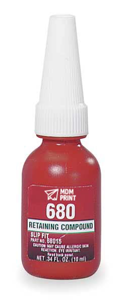 Retaining Compound, 10mL, for 0.015 in Gap