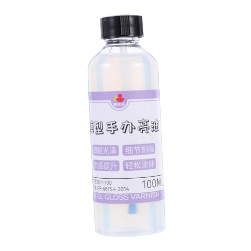 IWOWHERO Clay Air Dry Model Polish 100ml Varnish Polymer Clay Softener Pottery Trimming Tools Anti-Crack Waterproof