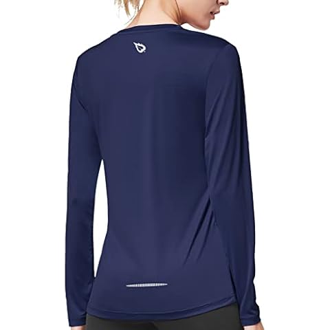 BALEAF Women's Long Sleeve Running Shirts Cover