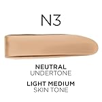 L'Oreal Paris True Match Super-Blendable Foundation, Medium Coverage Liquid Foundation Makeup, N3, Light Medium, 1 Fl Oz - Image 2