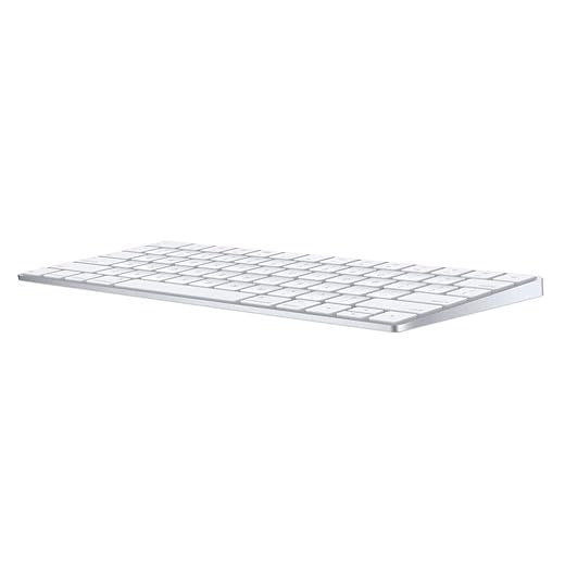 Apple Magic Keyboard (Wireless, Rechargable) (US English) - Silver (Renewed)