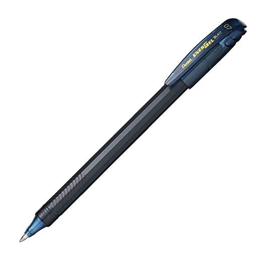 Caneta Gel Energel Makkuro Pentel 0.7 mm Azul Petróleo