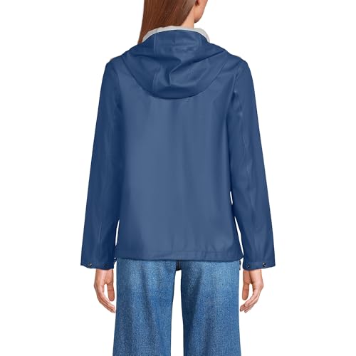Lands' End Women's Squall Waterproof Rain Slicker Jacket2