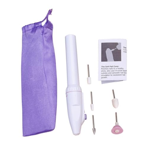 WEKADRIN Poncteur Ongles Portable Électrique Outil De Polissage Pour Manucure Polisseuse à Ongles Compacte