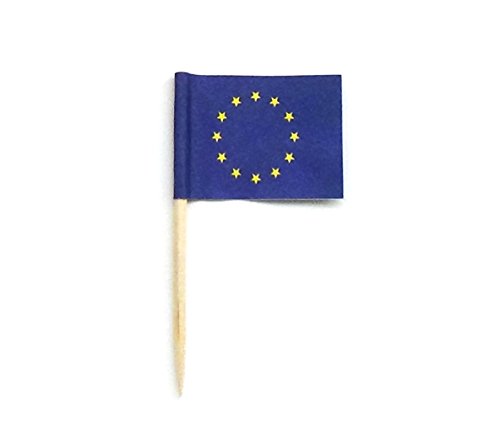 Bandiera Picker/Deko Picker Europa (7 cm - 500